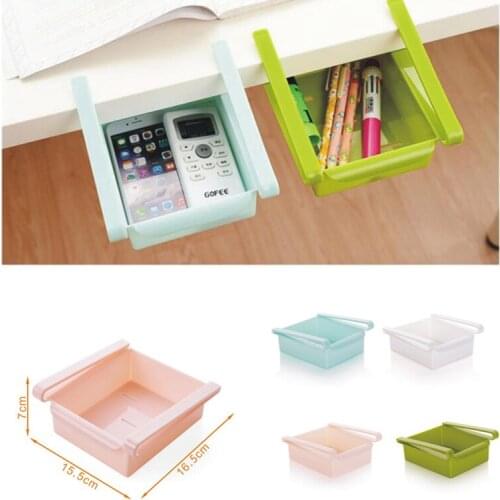 Fridge Organizer Drawer Basket Refrigerator Pull-out Drawers Fresh Spacer Layer Storage Rack Kitchen Accessories Organizer
