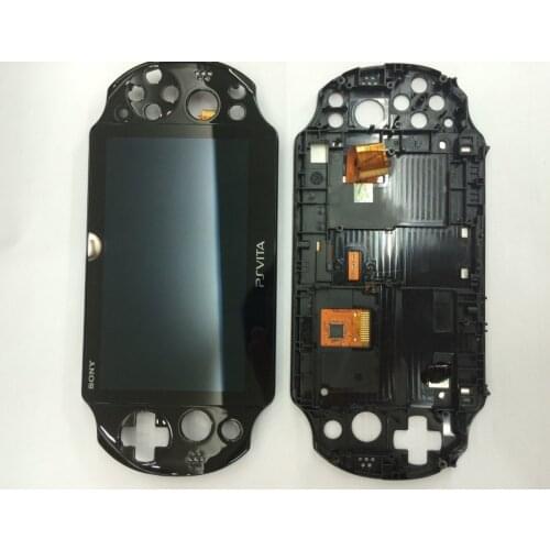 Original 100%new for ps vita psv psvita 2 2000 display lcd screen assembled black