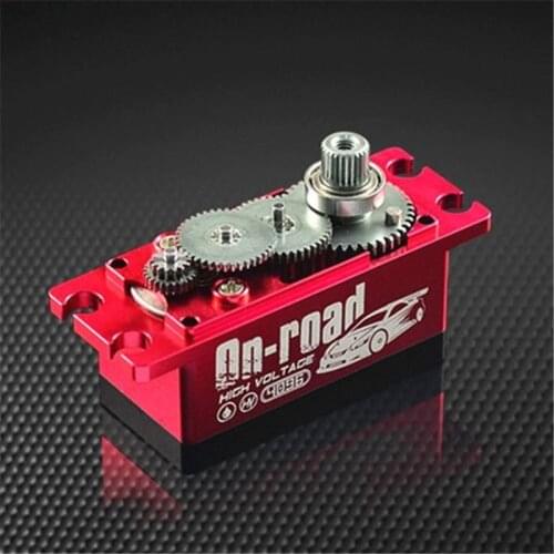 PowerHD Digital High Voltage6.0 ~ 8.4 DC Volts1520μs / 333hz RC servo L-12HV 12KG 1:10 Buggy Drift Touring RC Car On Road