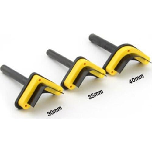 DIY Steel Shallow / Little Corner Round Punch Leather Craft Tools handwork