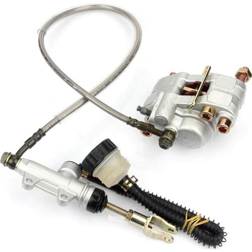 Rear Disc Brake Caliper System With Brake Pads For Polaris ATV Trail Boss 325 00-02/330 03-04