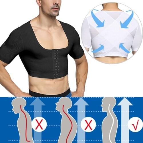 Men Slimming Vest Body Shapers Vest Waist Trainer Slimming Tank Top Shapewear Corset Gym Underwear Women Fat Burn