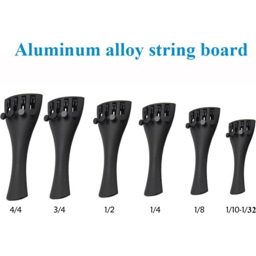 1pc 4/4 3/4 1/2 1/4 1/8 1/10 Aluminum alloy string board with tail rope and Violin Fine Tuning ,violin parts,violin accessories