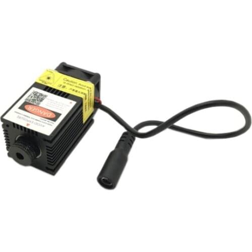 500mw laser module DC2.1 interface 0.5w blue purple light 405nm engraving machine accessories 12v