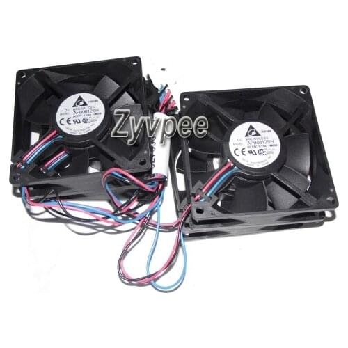 80x80x25MM AFB0812SH 12V 0.51A 3Wires 740-009472 Cooling Fan a Set of 4pcs
