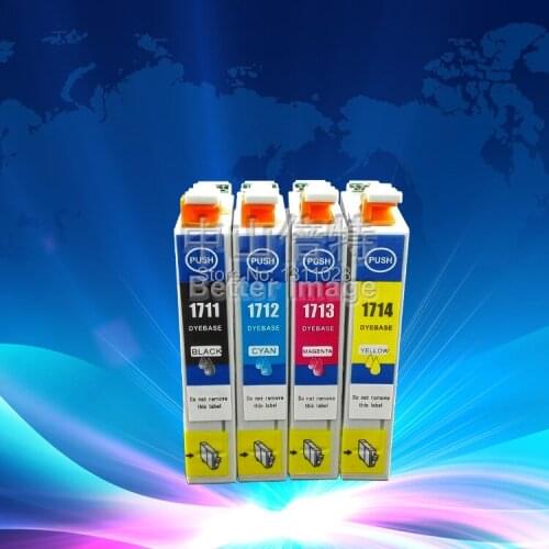 INK WAY ON PROMOTION,4 SETS of T1711-T1714 used for XP-103 XP-203 XP-207 XP-303 XP-306 XP-313 XP-406 XP-413 etc