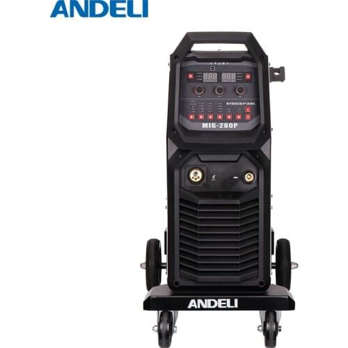 Andeli Smart Unanimity Lassers Aluminium System Mig mag welder -280p Laser Device Inverter Double Pulse 18 M welding machine