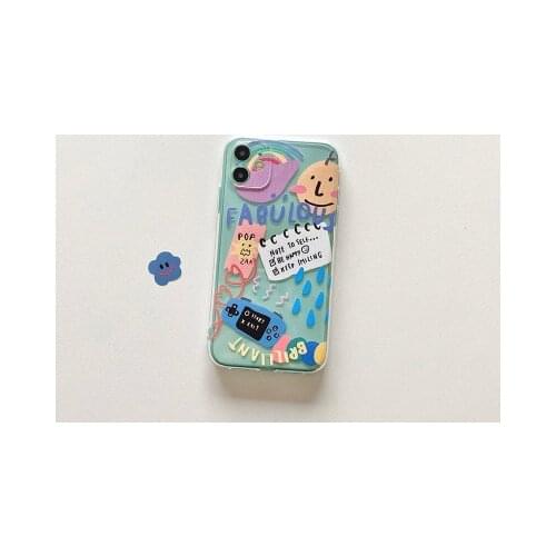 Phone case mobile phone shell for iphone11 XR XS 7/8/SE 2020 11pro Xs 7p/8plus X/Xs ins graffiti game console