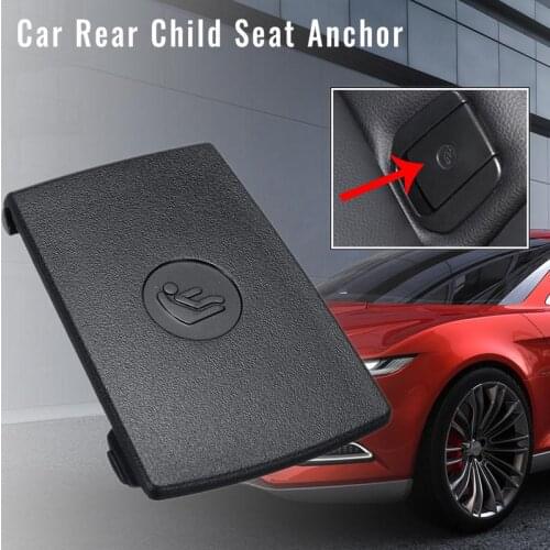 For BMW F30 F31 3-Series F20 F21 F22 F80 M3 F34 Black Car Rear Child Seat Anchor ISO Fix Cover Seat Anchor Dropshipping