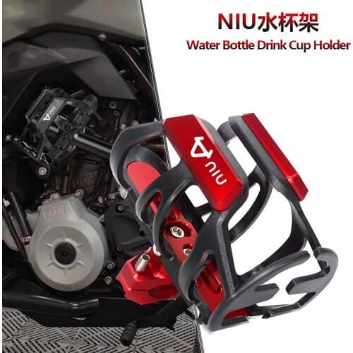 For NIU N1 N1S U1 US M1 M+ NGT U+ UQI quality Motorcycle CNC Beverage Water Bottle Drink Cup Holder Mount