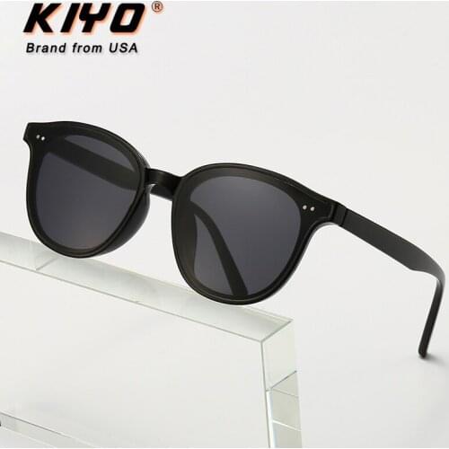 KIYO Brand 2021 New Women Men Cat Eye Sunglasses PC Fashion Sun Glasses High Quality UV400 Driving Eyewear 5515