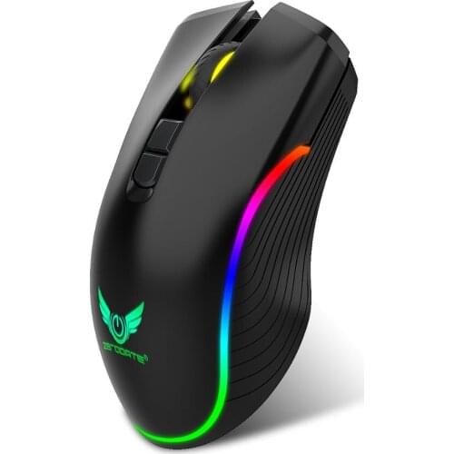 Wireless Mouse Bluetooth RGB Rechargeable Mouse Wireless Computer Silent Mause LED Backlit Ergonomic Gaming Mouse For Laptop PC
