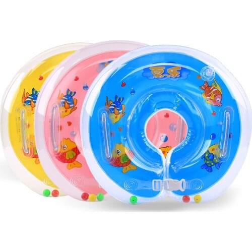 New Swimming Baby Accessories Neck Ring Tube Safety Infant Float Circle Bathing Inflatable Water Baby Swim Accessories