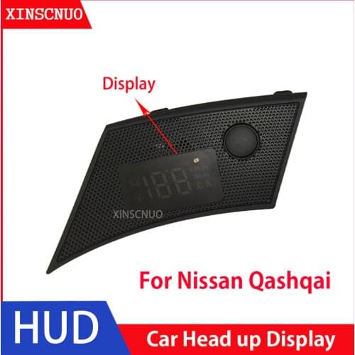 OBD Car HUD Head Up Display For Nissan Qashqai 2006-2013 HUD Head-up Car Electronics Projector Lifhts Obd2 Display