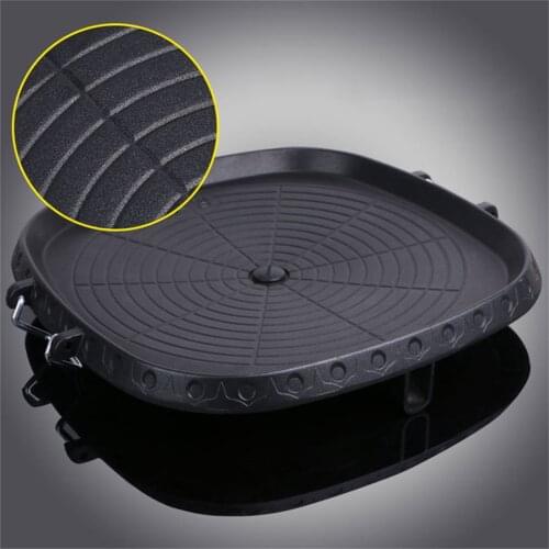 Maifan Stone Pan Square Grill Pan With Coated Surface Pancake Non-stick Frying Pan Egg Steak Frying Pot Pizza Panckae Pans Cook