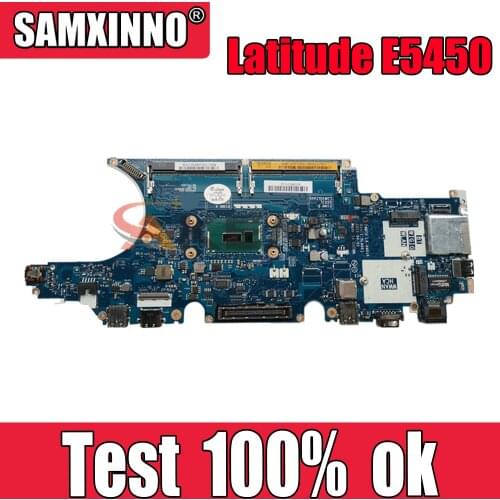 Original For DELL Latitude E5450 Celeron 2981U Laptop Motherboard CN-0X7Y92 0X7Y92 ZAM70 LA-A901P Notebook Mainboard SR1DX DDR3