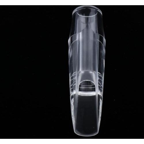 Plastic Tenor Saxophone Mouthpiece Transparent Replacement Mouthpiece Kit