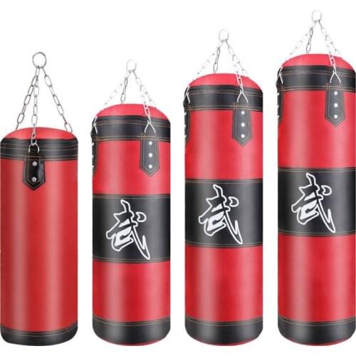 Professional Boxing Punching Bag Training Fitness With Hanging Kick Sandbag Men Adults Gym Exercise Empty-Heavy Boxing Bag