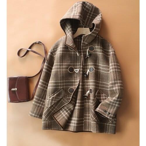 TITOTATO Women's Plaid Coats