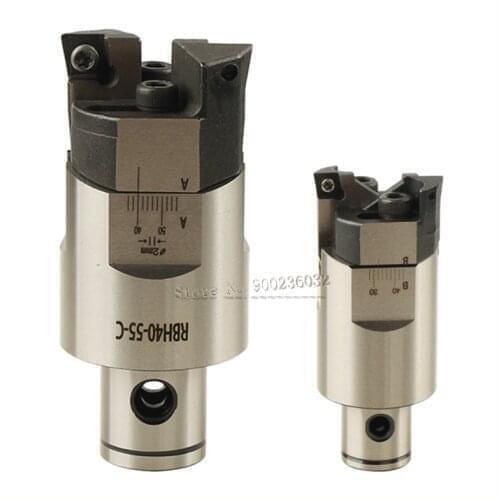 High accuracy RBH52-70mm Twin-bit Rough Boring Head used for deep holes accuracy 0.02mm used for deep holes made in China