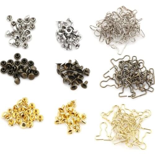 20pcs/lot Mini 9mm Doll Clothes DIY Metal Buckle fit for 1/6 BJD Blyth s Pullip Doll Accessories Hot Sale