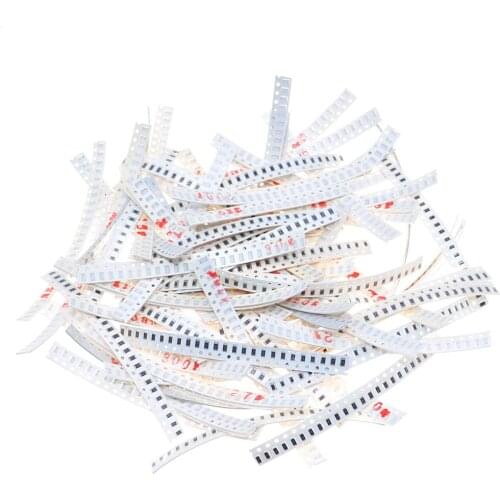 2000pcs 80value 5% 0805 SMD Resistor Assorted Kit set 10 ohm - 910k ohm Chip Fixed Resistor Sample Kit Sample Bag