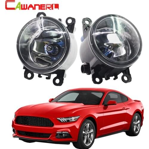 Cawanerl For Ford Mustang 2005-2013 (Not Fit GT) H11 100W Car Halogen Fog Light Daytime Running Lamp DRL 12V High Power 2 Pieces