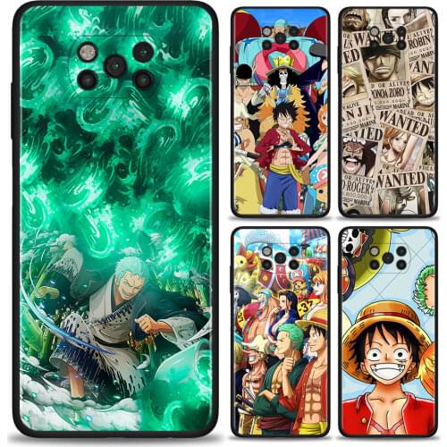 Phone Case for Xiaomi Pocophone F1 Poco X3 NFC X3 Pro M3 Pro 5G F3 Soft Cover Back Shell Anime One Piece Zoro Luffy Hot