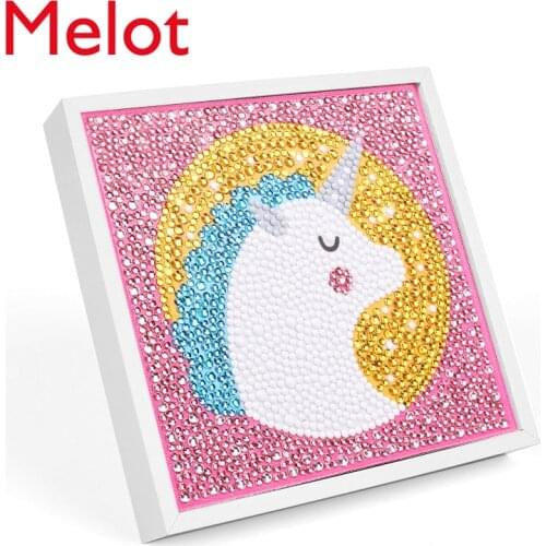 Childrens Diamond Stickers Handmade DIY Material Kit Girls Primary School Gift Crystal Educational Toys