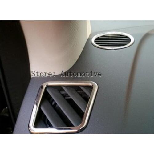 For Jeep Patriot ABS Inner Dashboard Side Air Vent Outlet Cover 2011-2015 4pcs