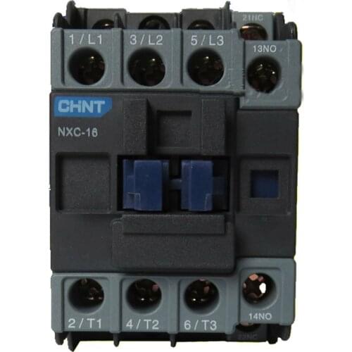 CHINT Contactor NXC-16 16A AC220V 380V 36V 24V 110V AC Contactor