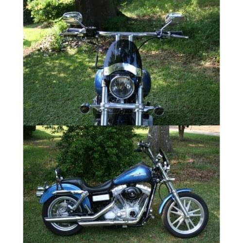 Windshield Windscreen For 1987 - 2010 Harley Softail Custom FXSTC Deuce FXSTD EFI FXSTDI Standard FXST FXSTI Front Fork Screen