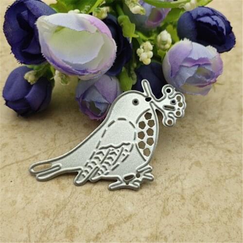 1 pcs Birds Metal Cutting Dies Stencil DIY Scrapbooking Photo Album Decor Embossing Cards Making DIY Crafts