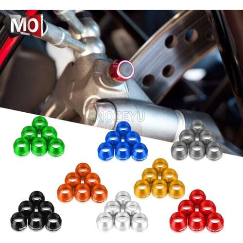 Motorcycle Universal Billet Bleed Valve Cover Kit For YAMAHA NMAX XMAX 125 155 150 160 250 300 400 MT07 FZ07 MT09 TRACER 900 GT