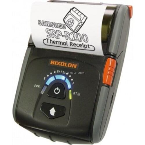 Original Brand New Bixolon SPP-R200IIIBK/FAN Bluetooth Android 2 Inch Mobile Printer Direct Thermal Barcode Label Printer