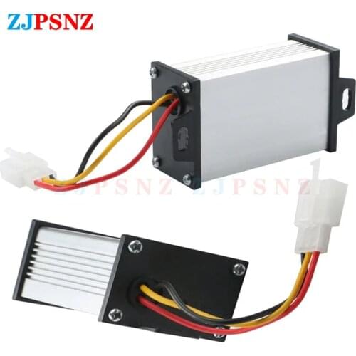 Converter Electric Buck Voltage Converter DC36-80V To 12V 10A Module Car Power Supply Voltage Converter Adapter Electric Vehicle