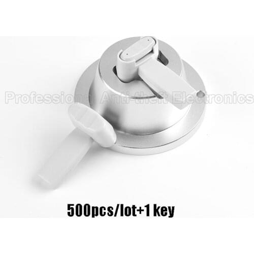 RF AM eas sunglasses anti-theft tag eas system security optical tag grey color 500pcs with key free shipping