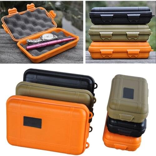 EDC Outdoor Shock-proof and Pressure-proof Waterproof Box Sealed Box Wilderness Survival Storage Holder Small Tool Containers