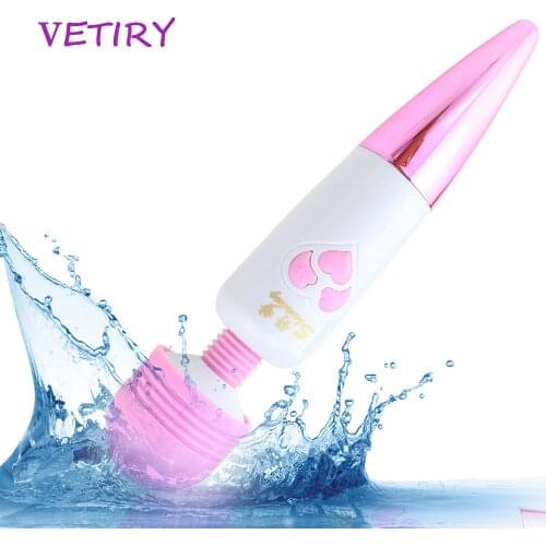VETIRY Big Size 16 Speed Vibrator Powerful Magic Wand Massager Sex Toys for Women Clitoris Stimulator AV Rod Erotic Toys