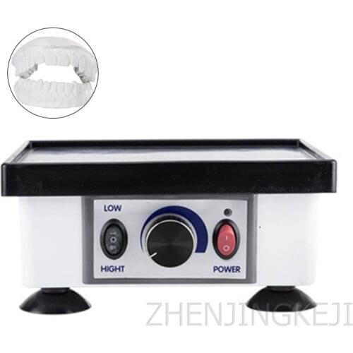 ZDQ--20 Dental Plaster Oscillator 110 / 220V Square Plate 160W High Power Strong Stepless Speed Regulation Continuous Oscillator