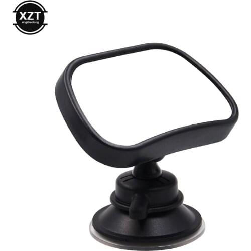 Mini Adjustable Car Seat Rearview Mirror Baby Viewing Mirror Sucker Mirror Rear Convex Mirror Car Baby Monitor