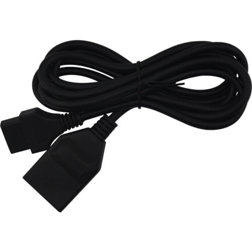 10PCS Free shipping 15 pin 1.8 meter MVS AES controller gamepad joystick extension cable for N-EOGEO for SNK 6 footg