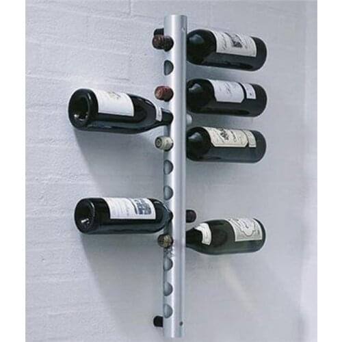 Free Shipping Brand New 8 holes Vertical Wine Racks Holder Metal Bottle Rack Wine Coolers Holders Buckets Barware, 8 holes