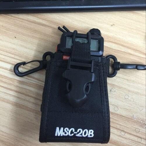 HOT Nylon Carry Case Holder Walkie Talkie Radio Bag For Kenwood WOUXUN TYT ICOM Baofeng UV-5R uvb2 BF-888S Accessories Yaesu