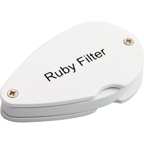 Ruby Filter Gem Identification Gemstone Emerald and red gemological Tester Tool