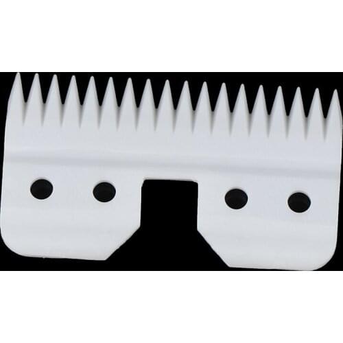 1pc Ceramic Blade Cutter for Magic Clip 2-Hole Clipper Fit Most Hair Clipper Hair Trimmer Beard Blade Hair Removal