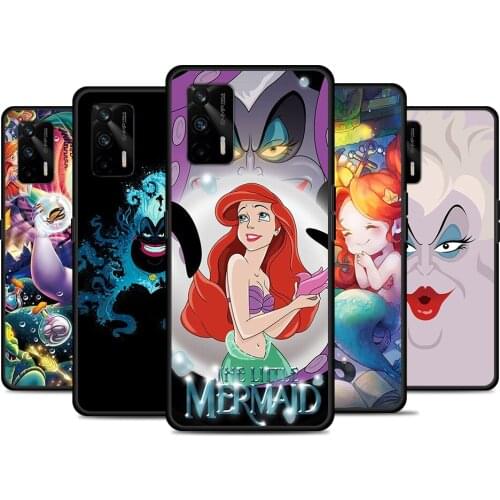 Ursula The Little Mermaid For Realme 8 GT Neo Flash Edition Explorer Master Q3 Pro Narzo30 C21 C11 C20A C21Y Phone Case
