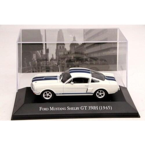 IXO 1:43 Ford mustang SHELBY GT 350H 1965 collection of die casting alloy trolley model