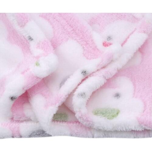 New Cute Elephant Cartoon Baby Blankets Newborn Elephant Air Conditioning Quilt Coral Velvet Pillow Quilt Dual Use