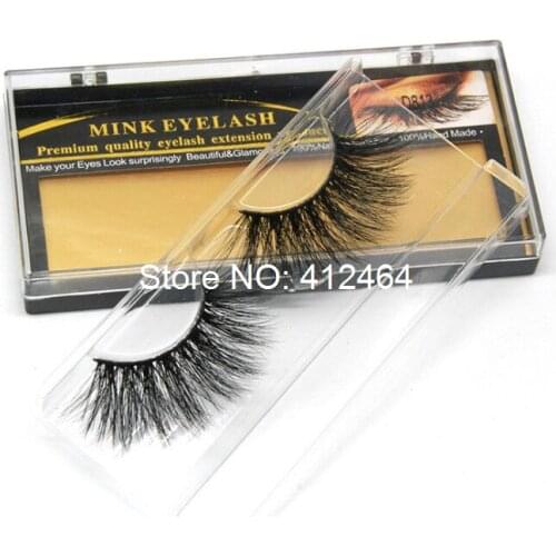 Wholesale various OEM custom window eyelashes box packaging with golden foil ---PX2037